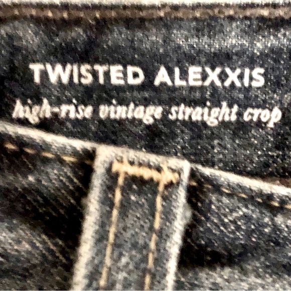 “NEW” AG Adriano Goldschmied Twisted Alexis High-Rise Vintage Fit Jean - Picture 7 of 8
